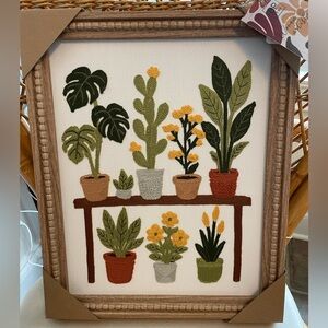 BP Home Woven Artistry Plants on Bench